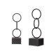 RINGS FIGURE BLACK SMALL