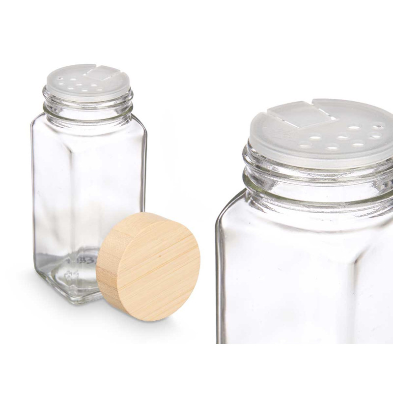 SPICE RACK BAMBOO LID