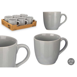 MILK COFFEE CUP GERY 210 ML