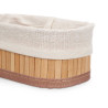 SET 3 BAMBOO WHITE ORGANISERS 3 SIZES