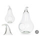 POIRE VERRE PETITE AVEC TROU 