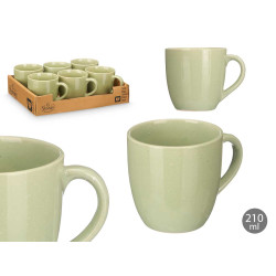 TASSE À CAFÉ LATTE VERT MENTHE 210 ML