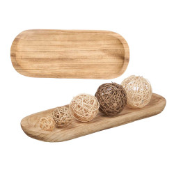 CENTRO DECOR LEGNO BRUCIATO OVALE GRD