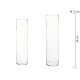 VASE VERRE CYLINDRE 40CM DIAM 12 CM 