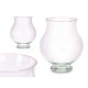 VASE EN VERRE BASE 28CM