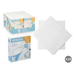 CONJ 20 TOALHITAS PROTEÇAO COR ROUPA BRANCA