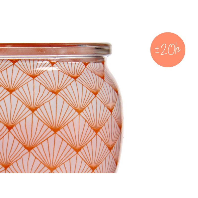 VELA PERFUMADA TARRO CRISTAL MELON
