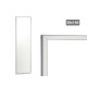 MIROIR CADRE ARGENT 40X142CM