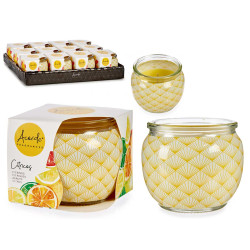 VELA PERFUMADA TARRO CRISTAL CITRICOS