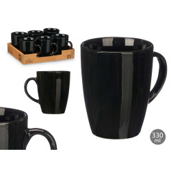 MUG JAR BLACK 330 ML