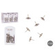SET 100 CHINCHETAS METALICAS