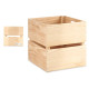 BOITE BOIS OUVERTE 30 X 30 CM