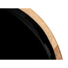 PIATTO 25CM LEGNO MANICO NERO
