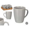 CANECA CINZENTA 330 ML