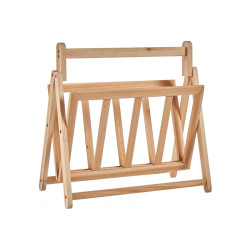 NATURAL MAGAZINE RACK 