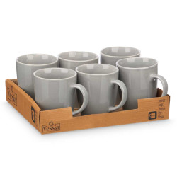 CANECA CINZENTA 330 ML