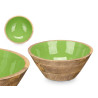 BOL 24 CM MADERA MANGO VERDE 