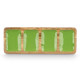 BANDEJA RECTANGULAR 4 ESPACIOS MADERA MANGO VERDE