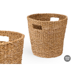 CESTO CONICO CON MANICI 35CM DIAMETRO