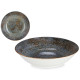 ASSIETTE CREUSE PORCELAINE 21CM FONCÉE