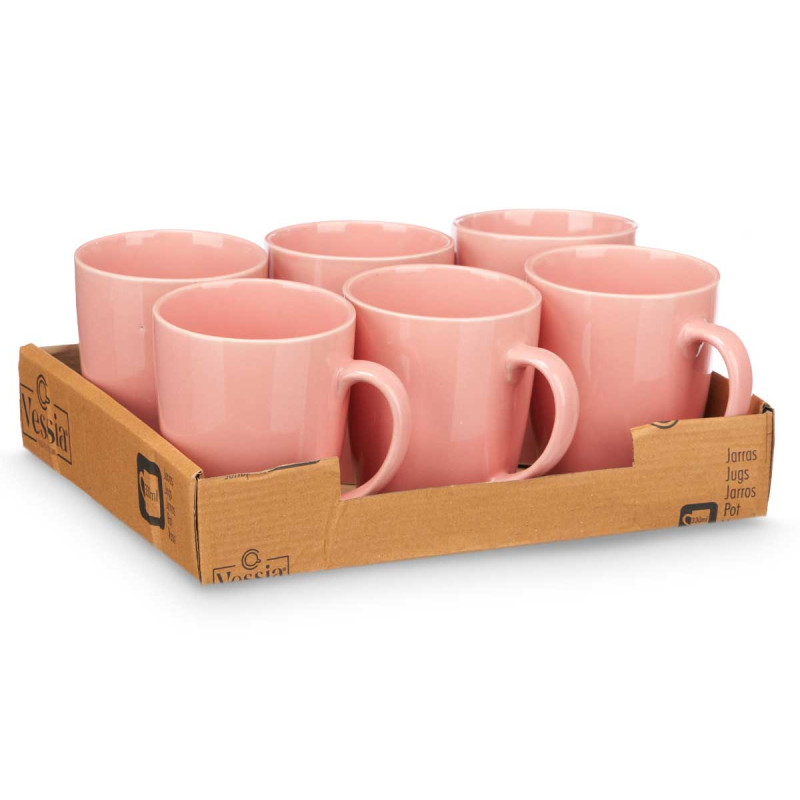 MUG JAR PINK 330 ML