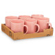 TAZZA MUG ROSA CHIARO 330ML