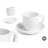 COFFEE CUP AND PLATE 250ML PORCELAIN