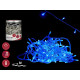 STRISCIA LED INTERNI BLU 8M 100 LUCI 8 FUNZ