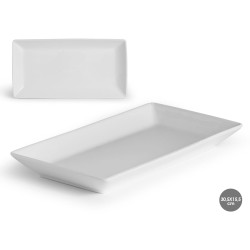 RECTANGULAR TRAY PORCELAIN WIDE