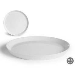 ROUND TRAY PORCELAIN 23CM
