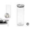 POT ROND BOROSILICATE 1,8L COUVERCLE ACIER 