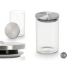 POT ROND BOROSILICATE 1,1L COUVERCLE ACIER 
