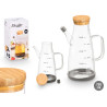 ACEITERA BOROSILICATO 750ML TAPA BAMBU
