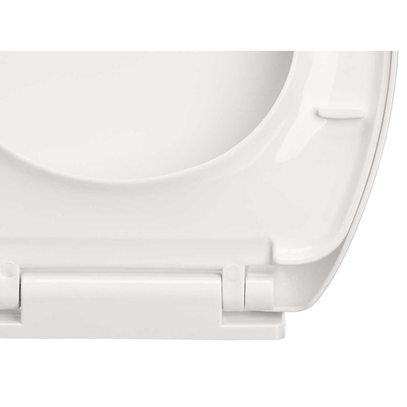 WHITE WC COVER