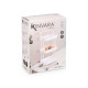 CARRELLO ORGANIZZATORE PLASTICA BIANCO 3 PIANI 