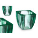 BOUGEOIR EN VERRE RECYCLÉ CARRÉ