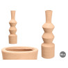 VASO GEOMETRICO 60CM TERRA