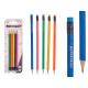 SET 5 LAPICES FLUOR GOMA