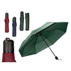 GUARDA CHUVA DOBRAVEL MANUAL SORT CORES NEUTRAS