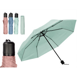 MANUAL STRAIGHT FOLDING UMBRELLA ASSORTED PASTELS