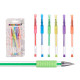 SET 6 BOLIGRAFOS GEL FLUOR
