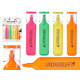 SET 4 FLUORESCENTES GRANDES