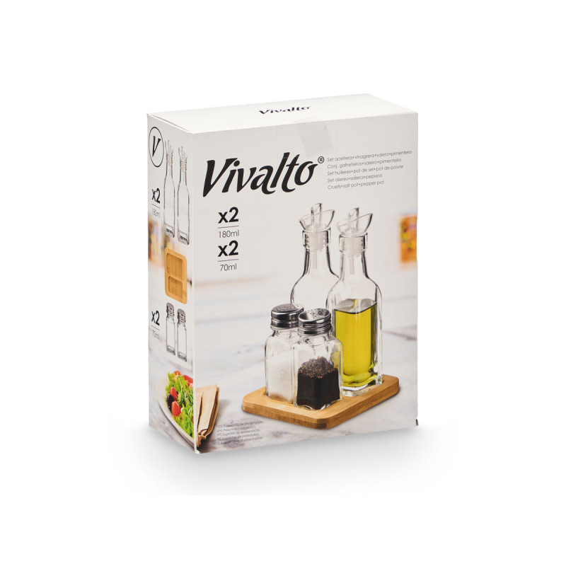 SET ACEITERA VINAGRERA SALERO PIMENTERO