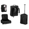 ZAINO TROLLEY CABINA NERO 