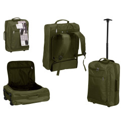 ZAINO TROLLEY CABINA VERDE