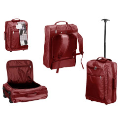 ZAINO TROLLEY CABINA GRANATA
