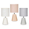 CONICAL CERAMIC TABLE LAMP ASSORTED 3
