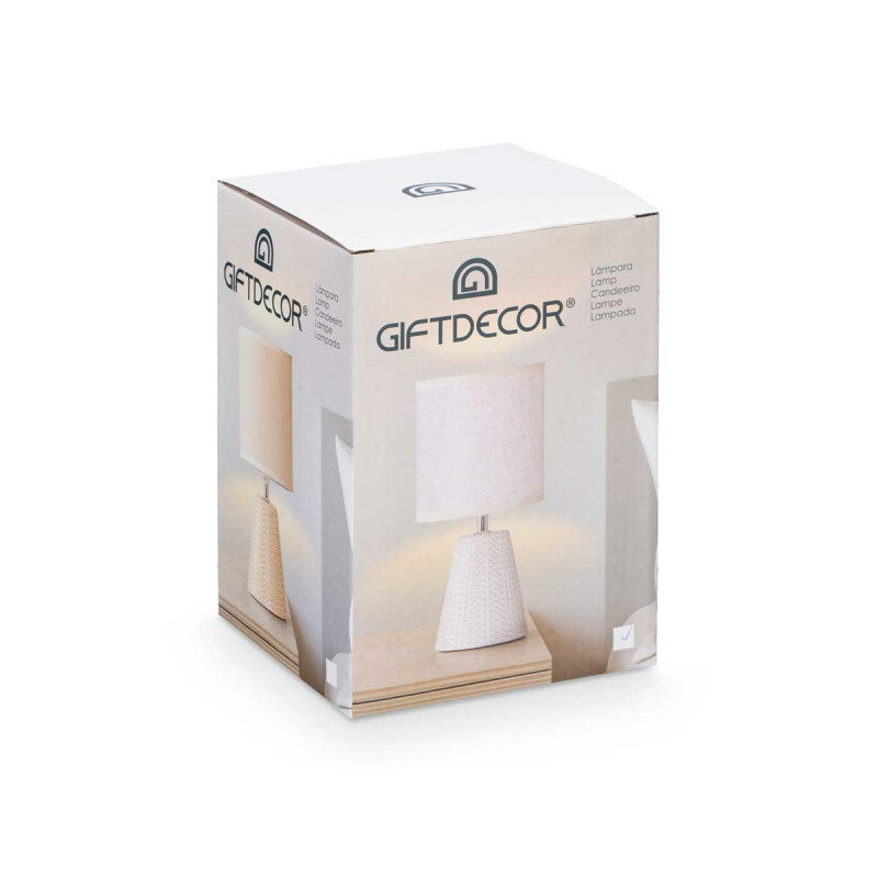 LAMPARA SOBREMESA CERAMICA CONICA SURT 3