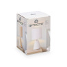 CONICAL CERAMIC TABLE LAMP ASSORTED 3
