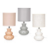 LAMPE DE TABLE EN CERAMIQUE TRIANGULAIRE ASSORT 3